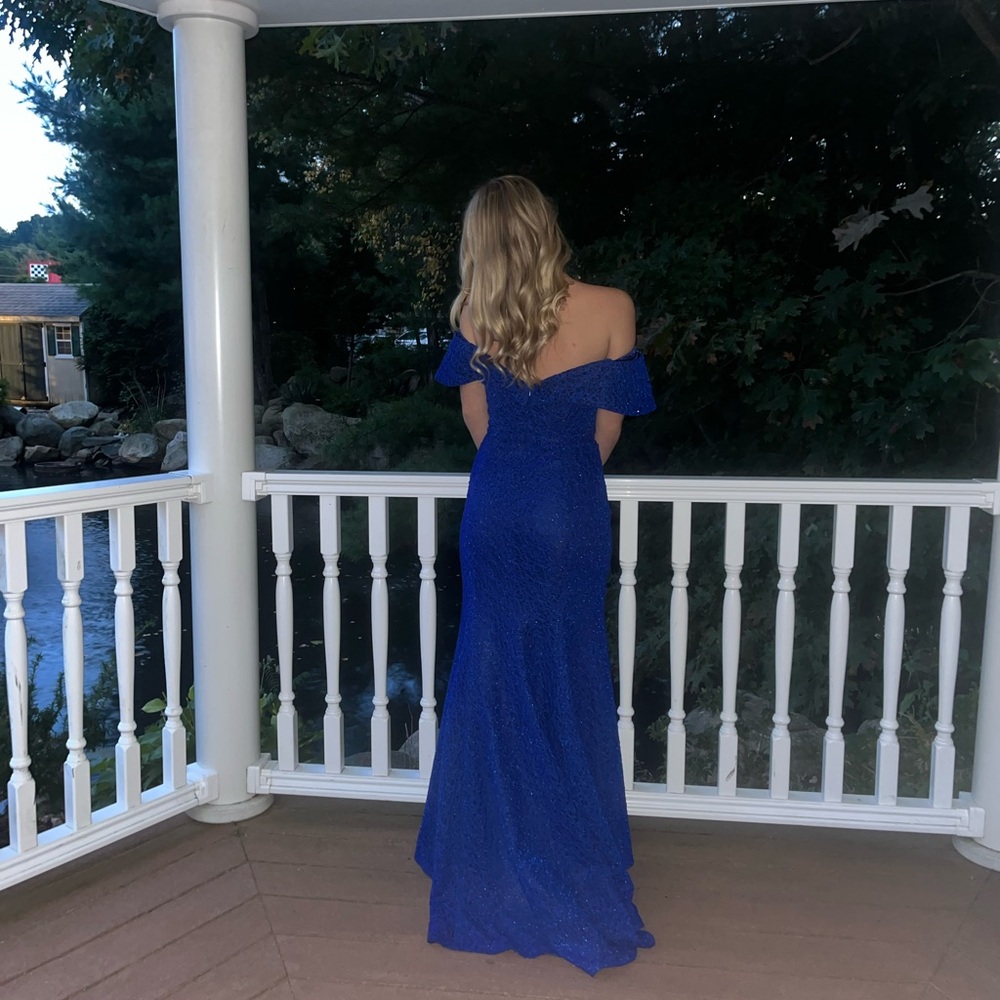Blue Prom Dress